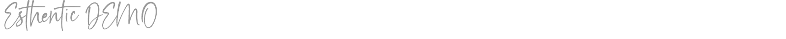 Esthentic font preview